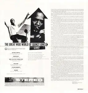 Quincy Jones - The Great Wide World Of Quincy Jones: Live! (1961) {Mercury Japan 822 613-2 rel 1984}