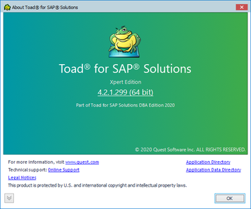 Toad for SAP Solutions 4.2.1.299