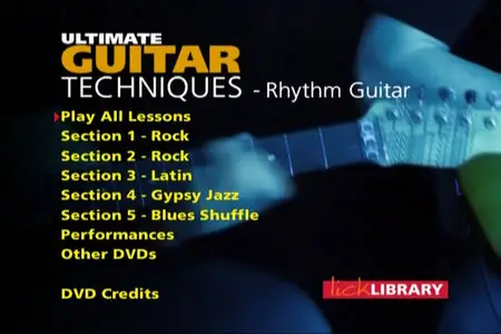 Lick Library - Ultimate Guitar Techniques - Rhythm Guitar