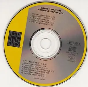 Sidney Maiden - Trouble An' Blues (1961) {Prestige-Bluesville OBCCD-574-2 rel 1994}