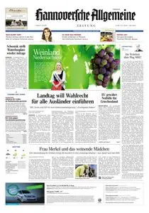 Hannoversche Allgemeine Zeitung - 17.07.2015