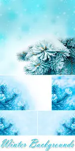 Stock Photo - Winter Backgrounds