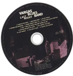 Vargas Blues Band - Last Night (2002) [CD & DVD, DRO East West, 0927463002]