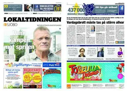 Lokaltidningen Sjöbo – 24 juni 2017