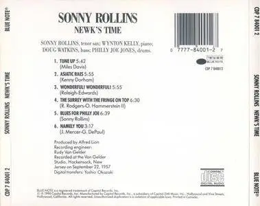 Sonny Rollins - Newk's Time (1957) {Capitol}