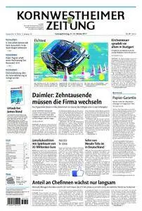 Kornwestheimer Zeitung - 21. Oktober 2017