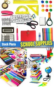 School Supplies 2 - UHQ Stock Photo