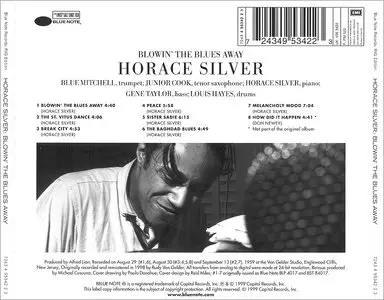 Horace Silver - Blowin' The Blues Away (1959) [RVG Edition, 1999] Repost