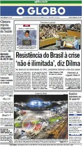 Jornal O Globo - 22 de setembro de 2011
