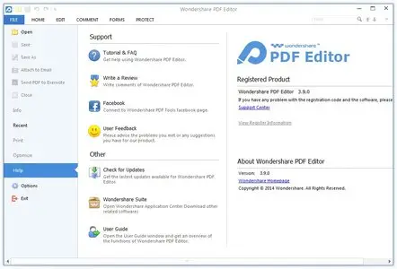Wondershare PDF Editor 3.9.0.9