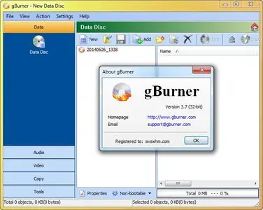 gBurner 3.7