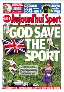 Aujourd'hui Sport, Lundi 22 Juin 2009.