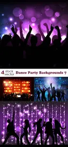 Vectors - Dance Party Backgrounds 7