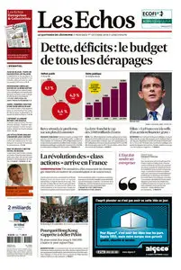 Les Echos Du Mercredi 1 Octobre 2014