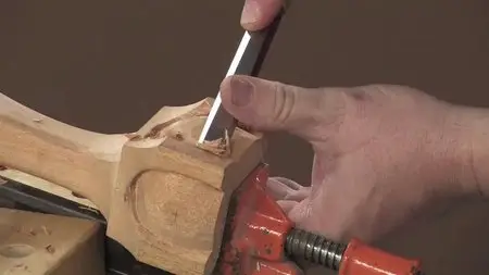 Carve a Ball & Claw Foot With Charles Bender (Repost)