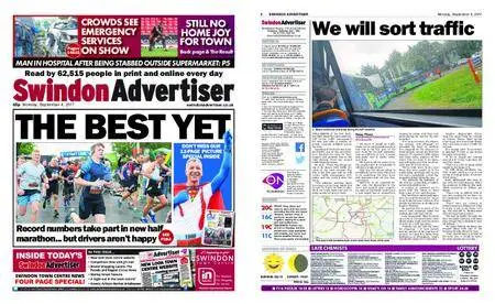 Swindon Advertiser – September 04, 2017
