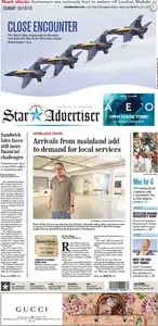 Honolulu Star-Advertiser - 18 October 2015