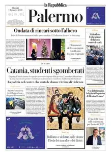 la Repubblica Palermo - 7 Dicembre 2023