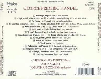 Christopher Purves, Arcangelo, Jonathan Cohen - George Frideric Handel: Finest Arias for Base Voice (2013)