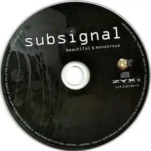 Subsignal - Beautiful & Monstrous (2009) {Special Edition}