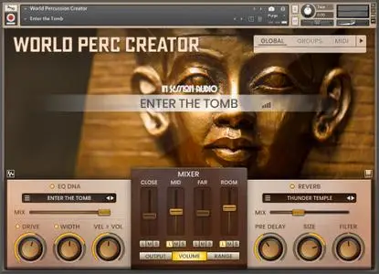 In Session Audio - World Percussion Creator KONTAKT