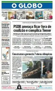 O Globo - 23 de abril de 2016 - Sábado