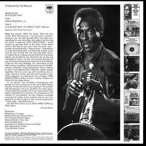 Miles Davis - In a Silent Way (1969) {2006 DSD Japan Mini LP Edition Analog Collection SICP 1219}