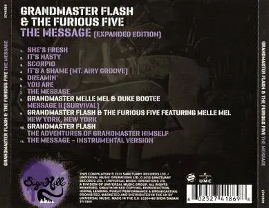 Grandmaster Flash & The Furious Five - The Message (1982) Expanded Remastered Edition 2010