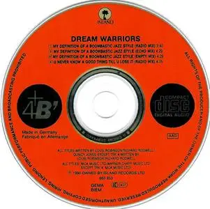Dream Warriors - My Definition Of A Boombastic Jazz Style (Germany CD5) (1990) {4th & Broadway/Island}