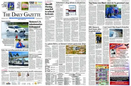 The Daily Gazette – October 18, 2021