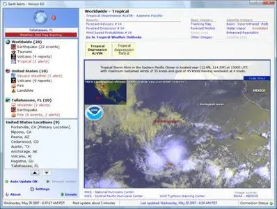 Earth Alerts 2007.4.64