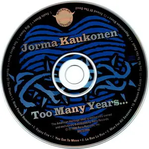 Jorma Kaukonen - Too Many Years (1998)