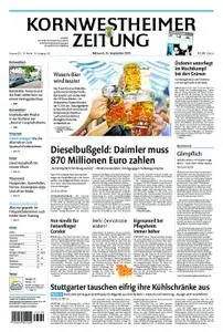 Kornwestheimer Zeitung - 25. September 2019