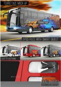 Graphicriver - Tourist Bus Mock-Up