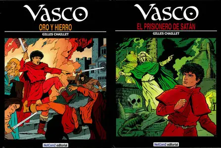Vasco: Oro y Hierro (tomo 1) y El Prisionero de Satán (tomo 2)
