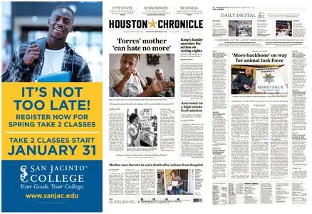 Houston Chronicle – January 18, 2022