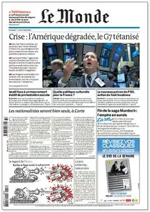 Le Monde & Supplément TV - Dimanche 7 & Lundi 8 aout 2011