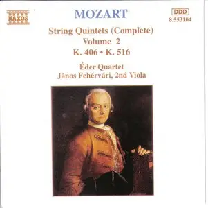 Wolfgang Amadeus Mozart - String Quintets K.406 & K.516