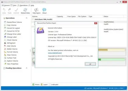 Macrorit Disk Partition Expert 3.4.4 Professional Edition Portable
