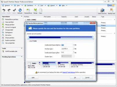 EASEUS Partition Master 10.2 Server / Professional / Technican / Unlimited (x86/x64)