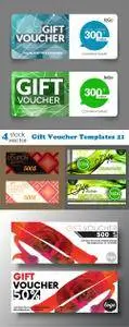 Vectors - Gift Voucher Templates 21