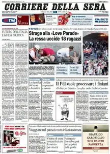 Il Corriere della Sera (25-07-10)