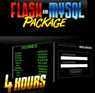 Cartoon Smart Flash and MySQL Package DVD ISO
