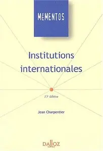 Institutions internationales