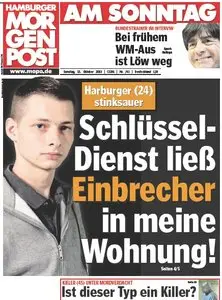 Hamburger Morgenpost am Sonntag vom 13 Oktober 2013
