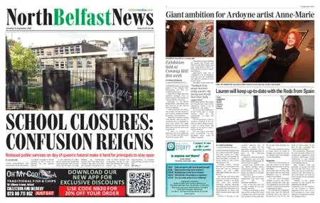 North Belfast News – September 17, 2022
