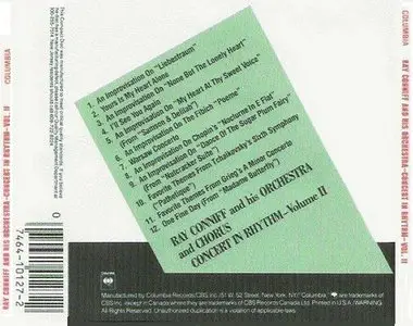 Ray Conniff - Concert in Rhythm Volume II (CD 1990)