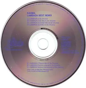 Kaoma - Lambada (Best Remix) (Japan CD5) (1990) {Epic International}