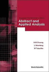 Abstract and Applied Analysis: Proceedings of the International Conference (Repost)