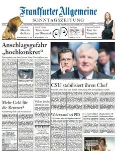 Frankfurter Allgemeine Sonntagszeitung vom 31 Oktober 2010